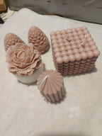 Aventuriini Old Rose Candle Set