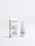 "Retinol Alternative Eye Serum 15ml for reducing fine lines and dark circles around eyes"