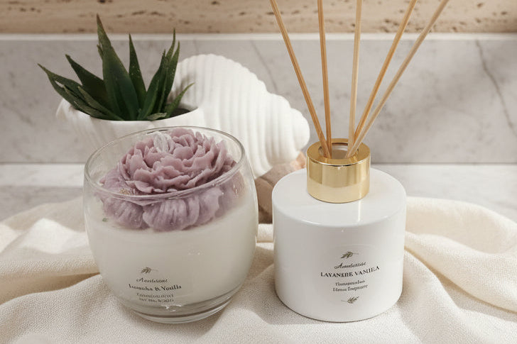 Aventuriini soy candle lavender vanilla room fragrance lavender-vanilla