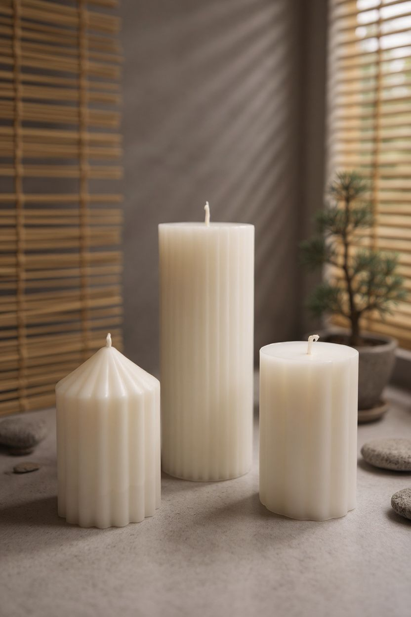 Aventuriini White Candle Gift Box - Winter Collection