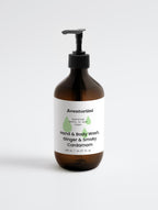 Hand & Body Wash, Ginger & Smoky Cardamom 400ml