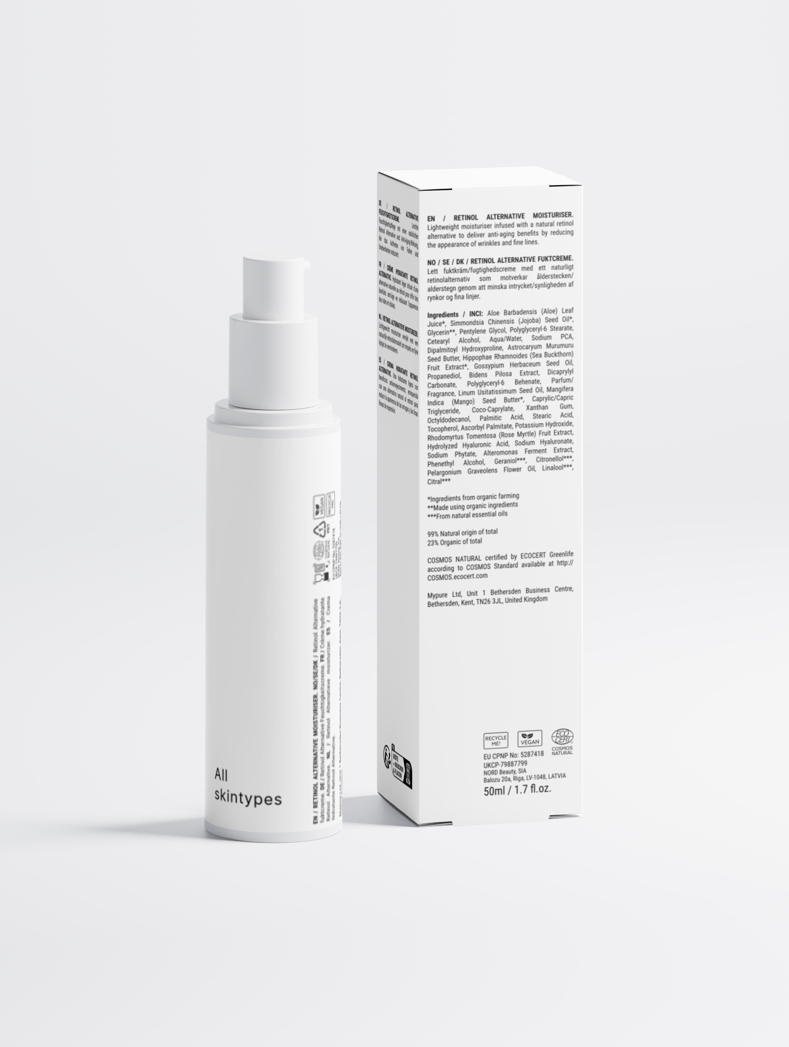 Retinol Alternative Moisturiser 50ml