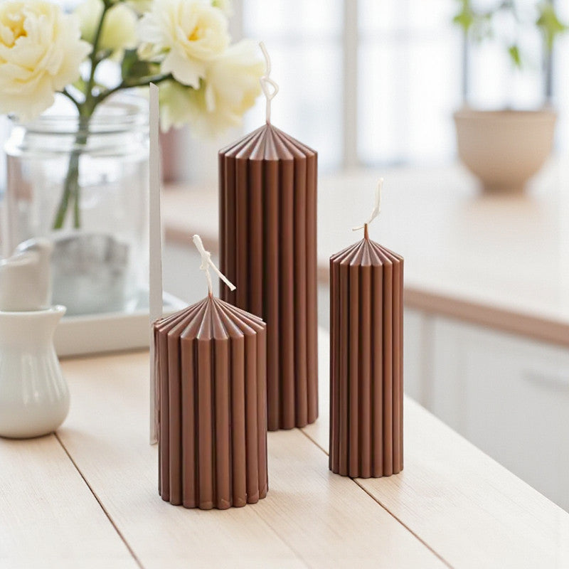 Aventuriini Taper Candle 7.5cm - Small