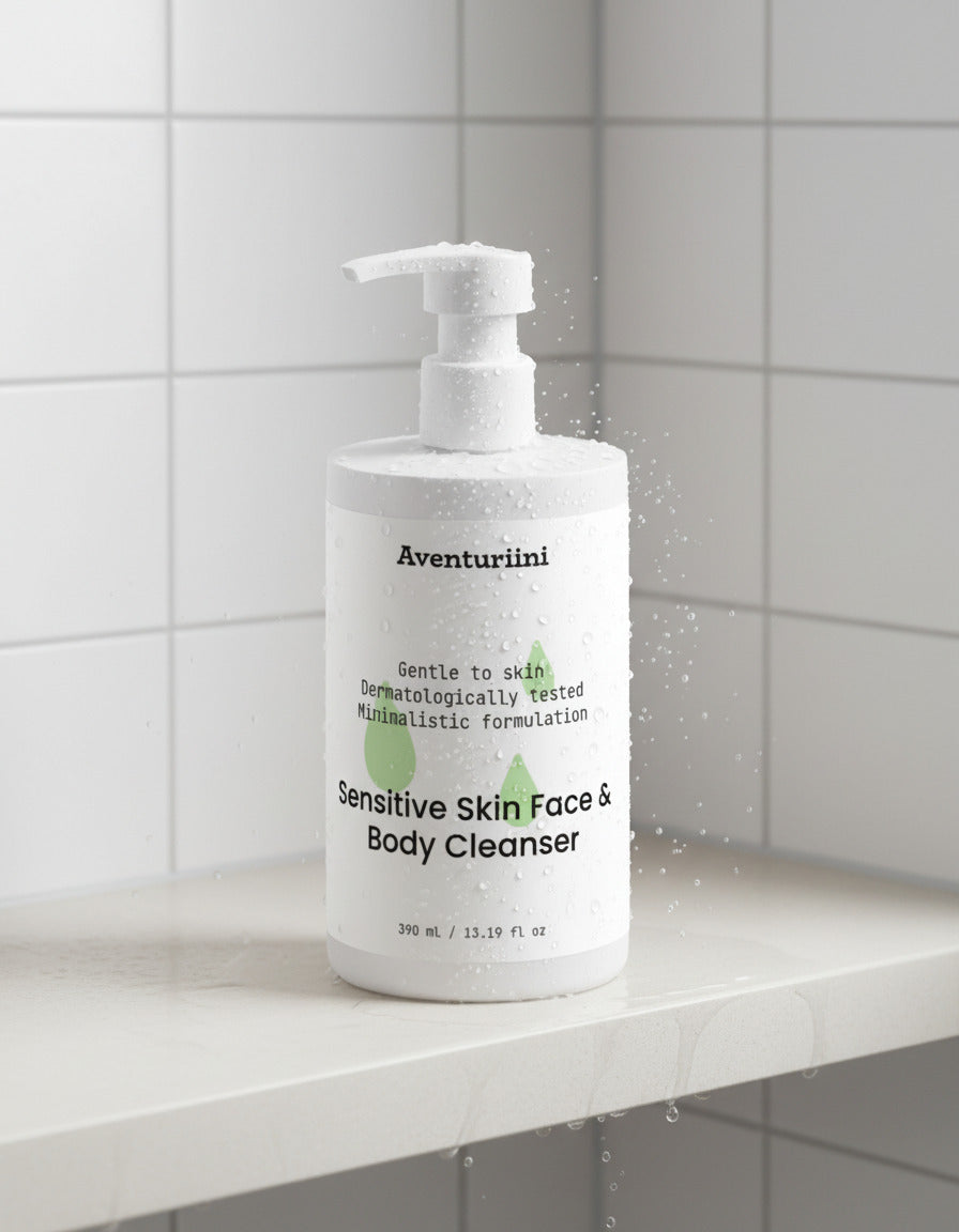 Sensitive Skin Face & Body Cleanser 300ml